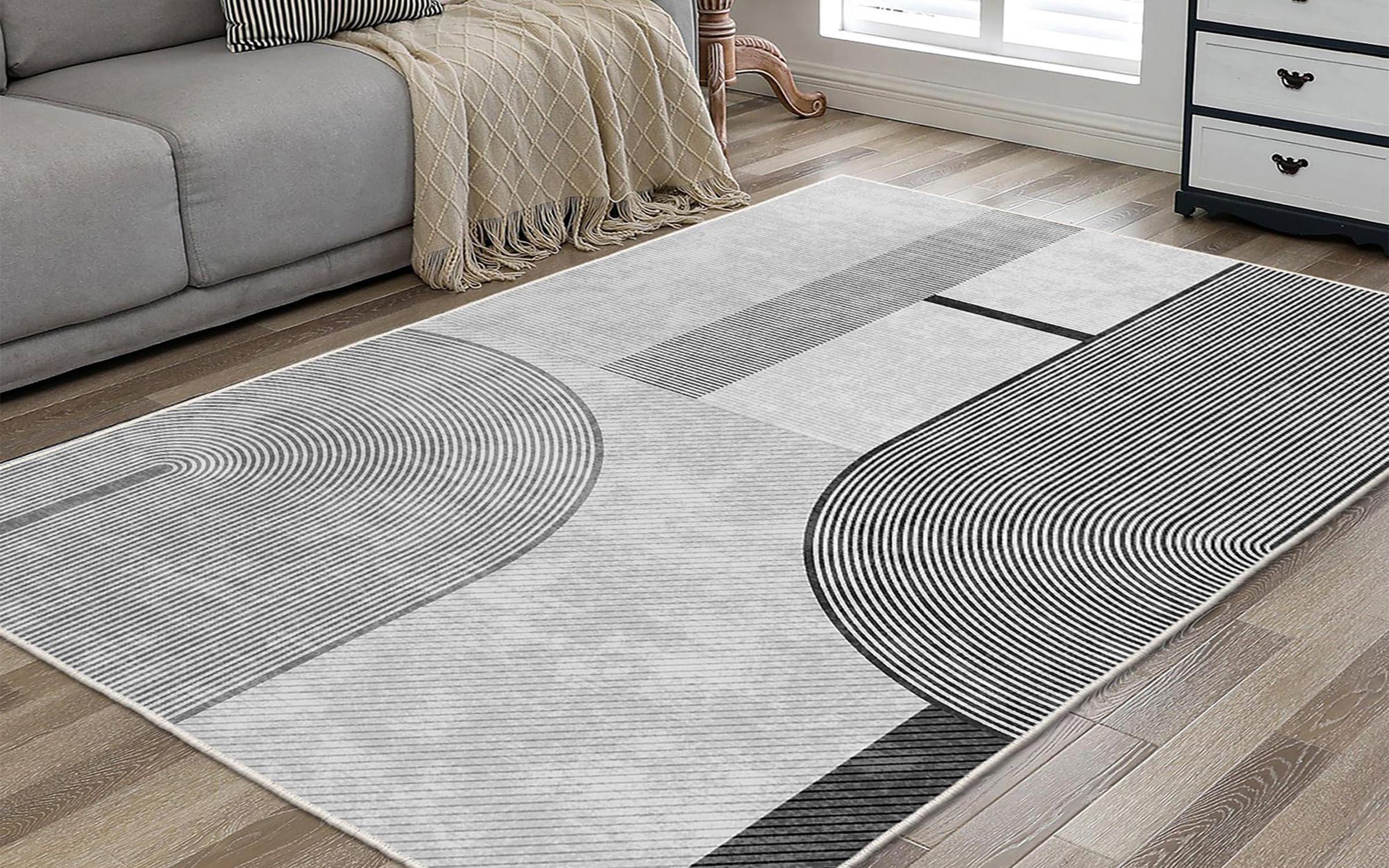 160/230 сm Covor, gri  2